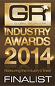 GR Industry Awards 2014 - Finalist
