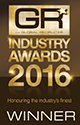 GR Industry Awards 2016 - Winner