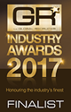 GR Industry Awards 2017 - Finalist