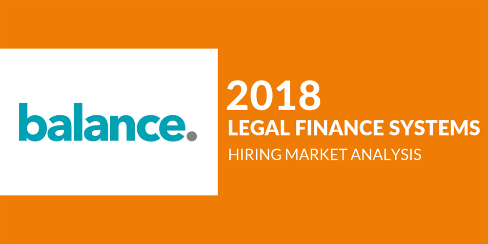 2018 Legal Finance Systems Hiring Market Analysis